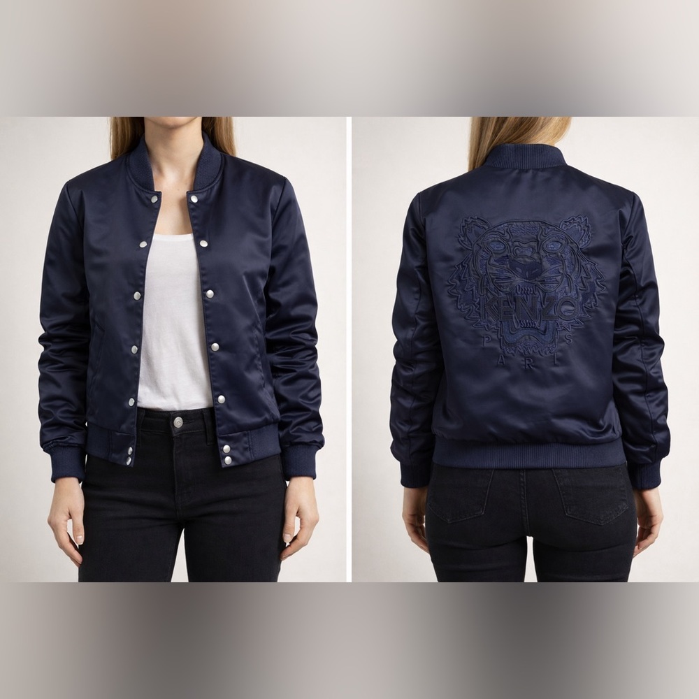 Kenzo Women Bomber Jacket Cardigan